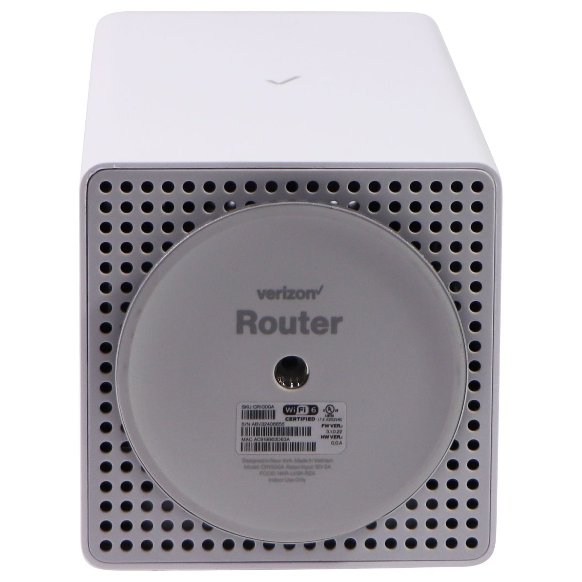 Verizon FIOS Wireless Gateway Router - Tri-Band Wi-Fi 6E - White (CR10 ...