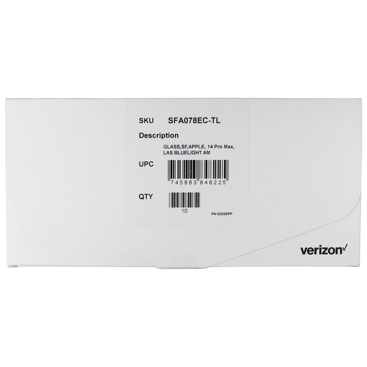 Verizon SCREENFORCE Blue Light Screen Protector for iPhone 14 Pro Max - 10 Pack Cell Phone - Screen Protectors Verizon    - Simple Cell Bulk Wholesale Pricing - USA Seller