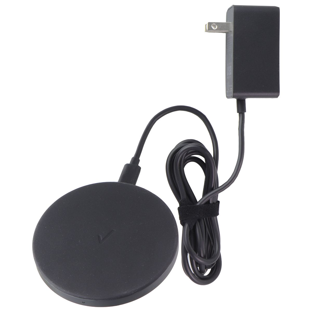 Verizon (15W) Qi Wireless Charging Pad - Black (WC15WGGLBLK-A) Cell Phone - Chargers & Cradles Verizon - Simple Cell Bulk Wholesale Pricing - USA Seller