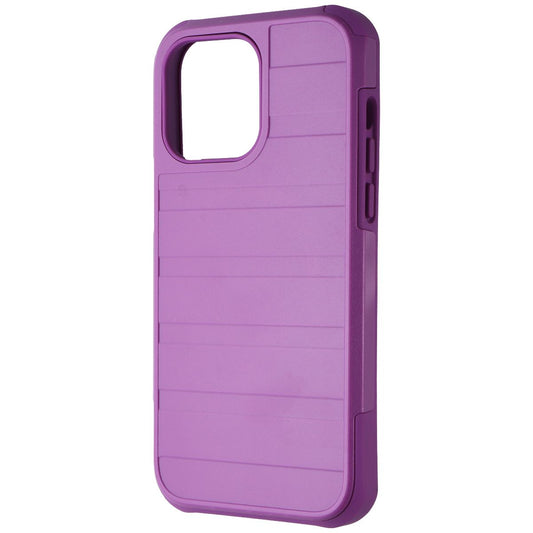 Verizon Rugged Dual Layer Case for Apple iPhone 14 Pro Max - Mulberry (Purple) Cell Phone - Cases, Covers & Skins Verizon    - Simple Cell Bulk Wholesale Pricing - USA Seller