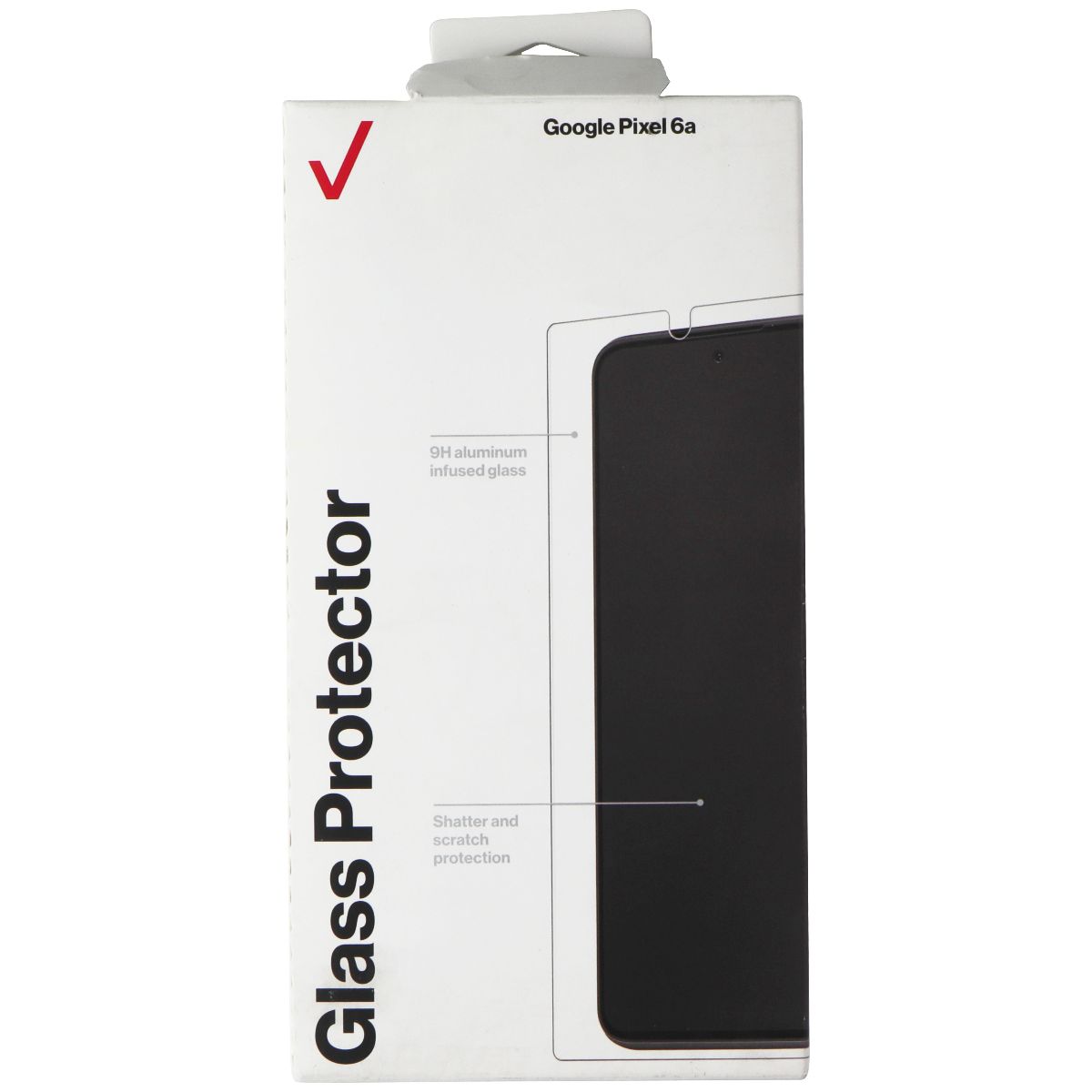 Verizon Glass Protector Screen Protector for Google Pixel 6a – Simple ...