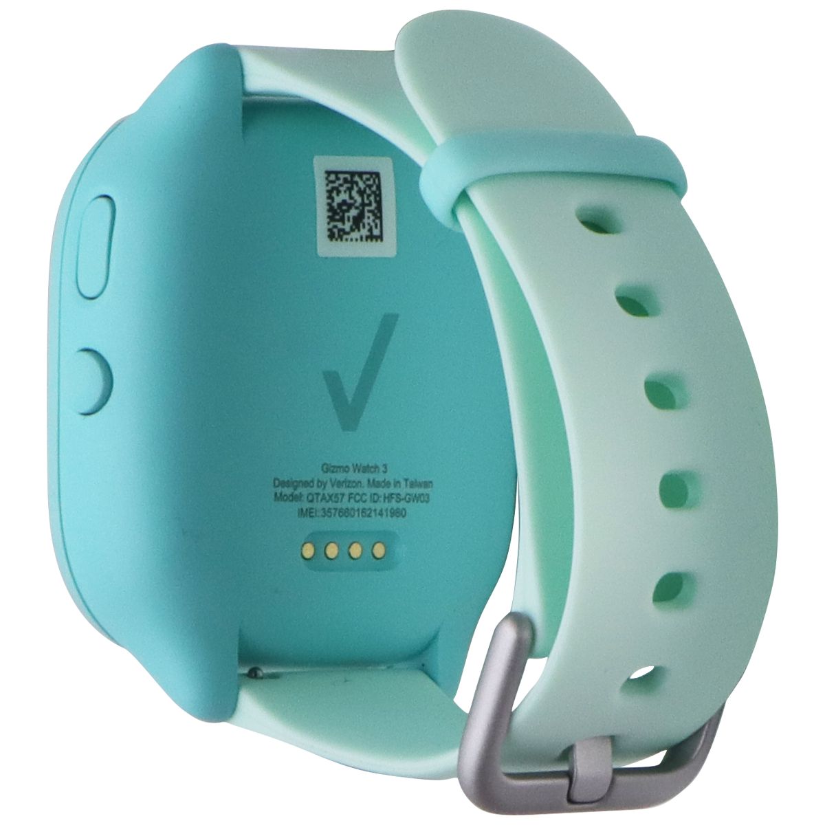 Verizon Wireless Gizmo Watch 3 Kids Smartwatch - Teal Mint (QTAX57) 8GB Smart Watches Verizon - Simple Cell Bulk Wholesale Pricing - USA Seller