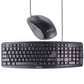 Verbatim Wired USB Keyboard and Mouse Bundle - Black (99202/1702-494) Keyboards/Mice - Keyboard & Mouse Bundles Verbatim - Simple Cell Bulk Wholesale Pricing - USA Seller