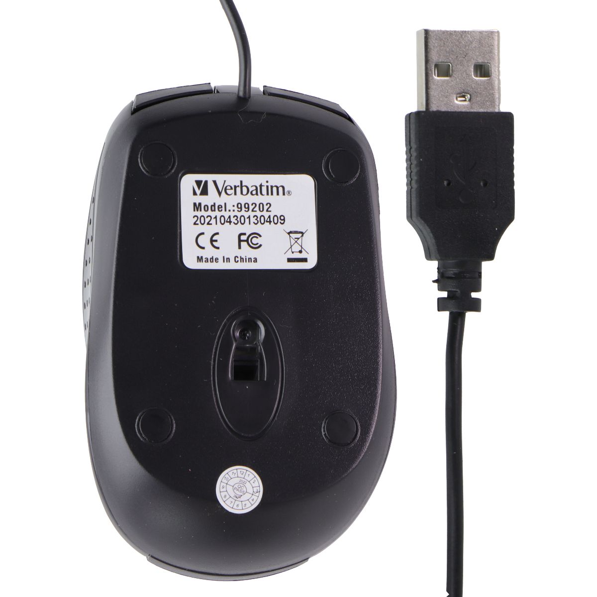 Verbatim Wired USB Keyboard and Mouse Bundle - Black (99202/1702-494) Keyboards/Mice - Keyboard & Mouse Bundles Verbatim - Simple Cell Bulk Wholesale Pricing - USA Seller