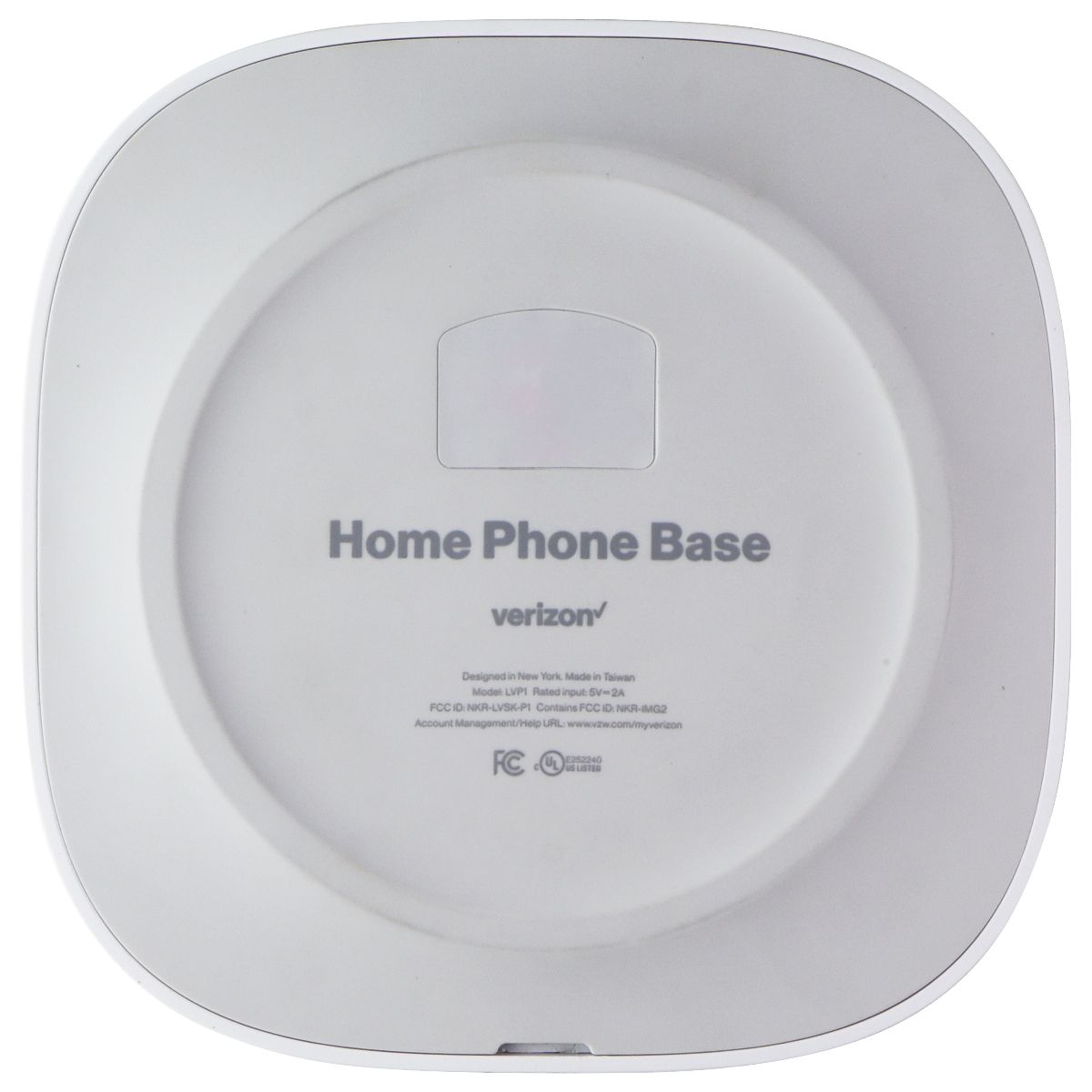 Verizon Home Phone Base - White (LVSKP1) Home Telephones & Accessories - Cordless Telephones & Handsets Verizon    - Simple Cell Bulk Wholesale Pricing - USA Seller