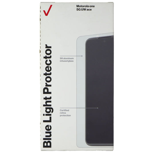 Verizon Blue Light Screen Protector for Motorola One 5G UW Ace - Clear/Tinted Cell Phone - Cases, Covers & Skins Verizon - Simple Cell Bulk Wholesale Pricing - USA Seller