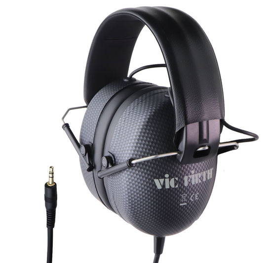 Vic Firth SIH3 Stereo Isolation Headphones (25 Decibels) - Black Portable Audio - Headphones Vic Firth - Simple Cell Bulk Wholesale Pricing - USA Seller