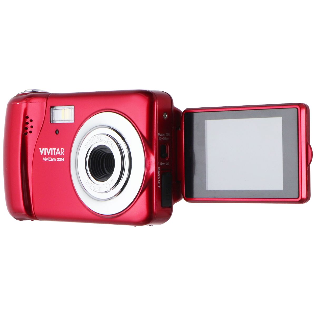 Vivitar Vivicam XX14 20.1MP Selfie Digital Camera - Red (VXX14-RED) Digital Camera - Digital & DSLR Cameras Vivitar - Simple Cell Bulk Wholesale Pricing - USA Seller