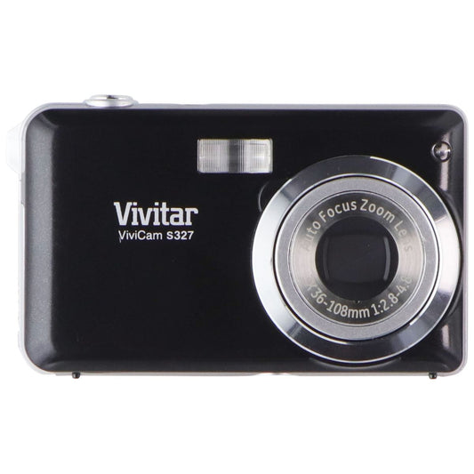 Vivitar ViviCam S327 16.1MP High Def Digital Camera - Black (VS327-V1-BLK)