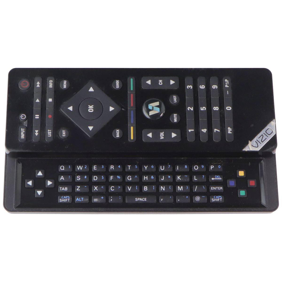 Vizio Remote Control with Keypad (KWR600001/02) - Black TV, Video & Audio Accessories - Remote Controls Vizio - Simple Cell Bulk Wholesale Pricing - USA Seller