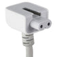 Volex (APC7Q) AC Power Adapter US Extension Cord Cable for MagSafe - White Cell Phone - Cables & Adapters Volex - Simple Cell Bulk Wholesale Pricing - USA Seller