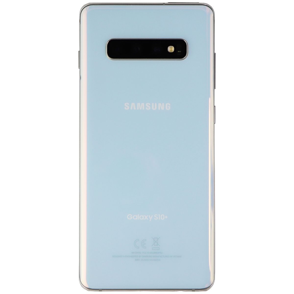 Samsung Galaxy S10+ (Plus) SM-G975U (Unlocked) - 128GB / Prism White Cell Phones & Smartphones Samsung    - Simple Cell Bulk Wholesale Pricing - USA Seller