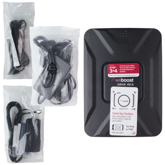 weBoost Drive 4G-X Vehicle Booster Kit for 4G Devices - Black (470510) Cell Phone - Signal Boosters WeBoost - Simple Cell Bulk Wholesale Pricing - USA Seller