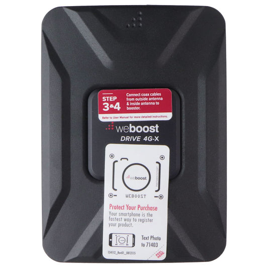weBoost Drive 4G-X Vehicle Booster Kit for 4G Devices - Black (470510) Cell Phone - Signal Boosters WeBoost - Simple Cell Bulk Wholesale Pricing - USA Seller