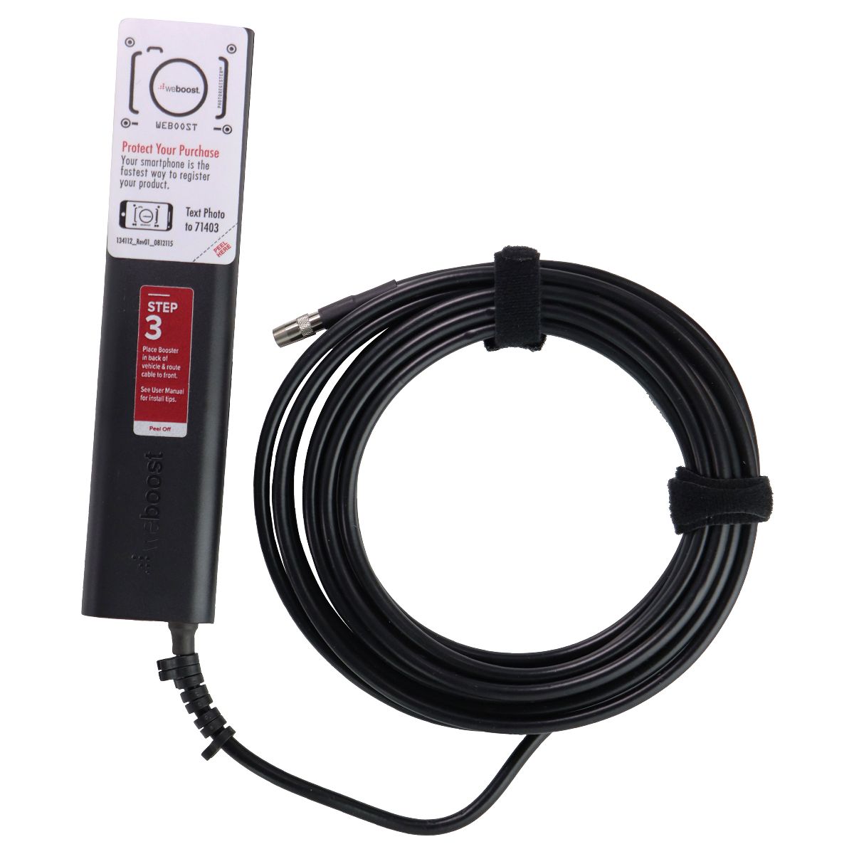 weBoost Drive Sleek (470135) Vehicle Cell Phone Signal Booster with Cradle Mount Car Video - Other Vehicle Electronics WeBoost - Simple Cell Bulk Wholesale Pricing - USA Seller