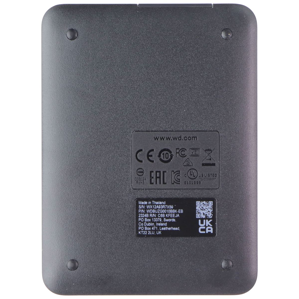 WD Elements (1TB) USB 3.0 Portable External Hard Drive (WDBUZG0010BBK-WESN) Digital Storage - External Hard Disk Drives, HDD Western Digital - Simple Cell Bulk Wholesale Pricing - USA Seller