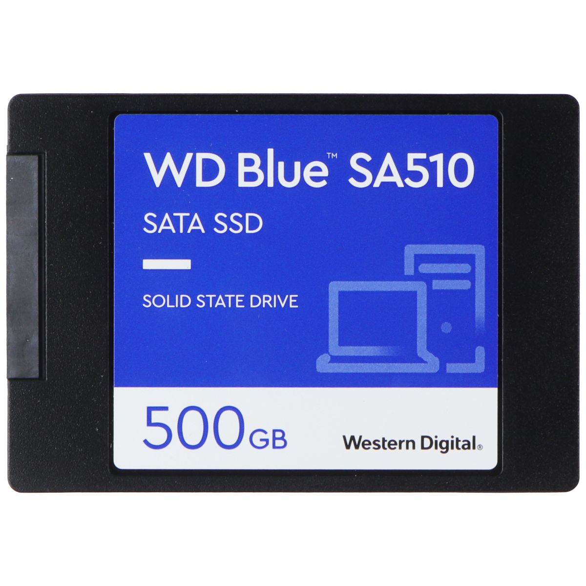 Western Digital Blue Series SA510 2.5-inch SATA III SSD - 500GB (WDS100T3B0A) Digital Storage - Solid State Drives Western Digital - Simple Cell Bulk Wholesale Pricing - USA Seller
