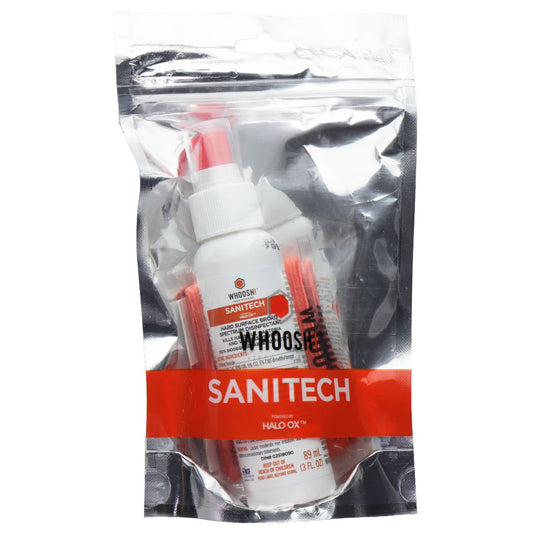 WHOOSH! Sanitech Hard Surface Cleaner with Cloth - (3 FL. OZ) Cell Phone - Other Accessories WHOOSH - Simple Cell Bulk Wholesale Pricing - USA Seller