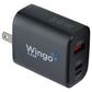 WingoCase (30W) 3-Port Adapter for USB-A/USB-C/8-Pin Cables with 5 Foot Cable Cell Phone - Chargers & Cradles WingoCase - Simple Cell Bulk Wholesale Pricing - USA Seller