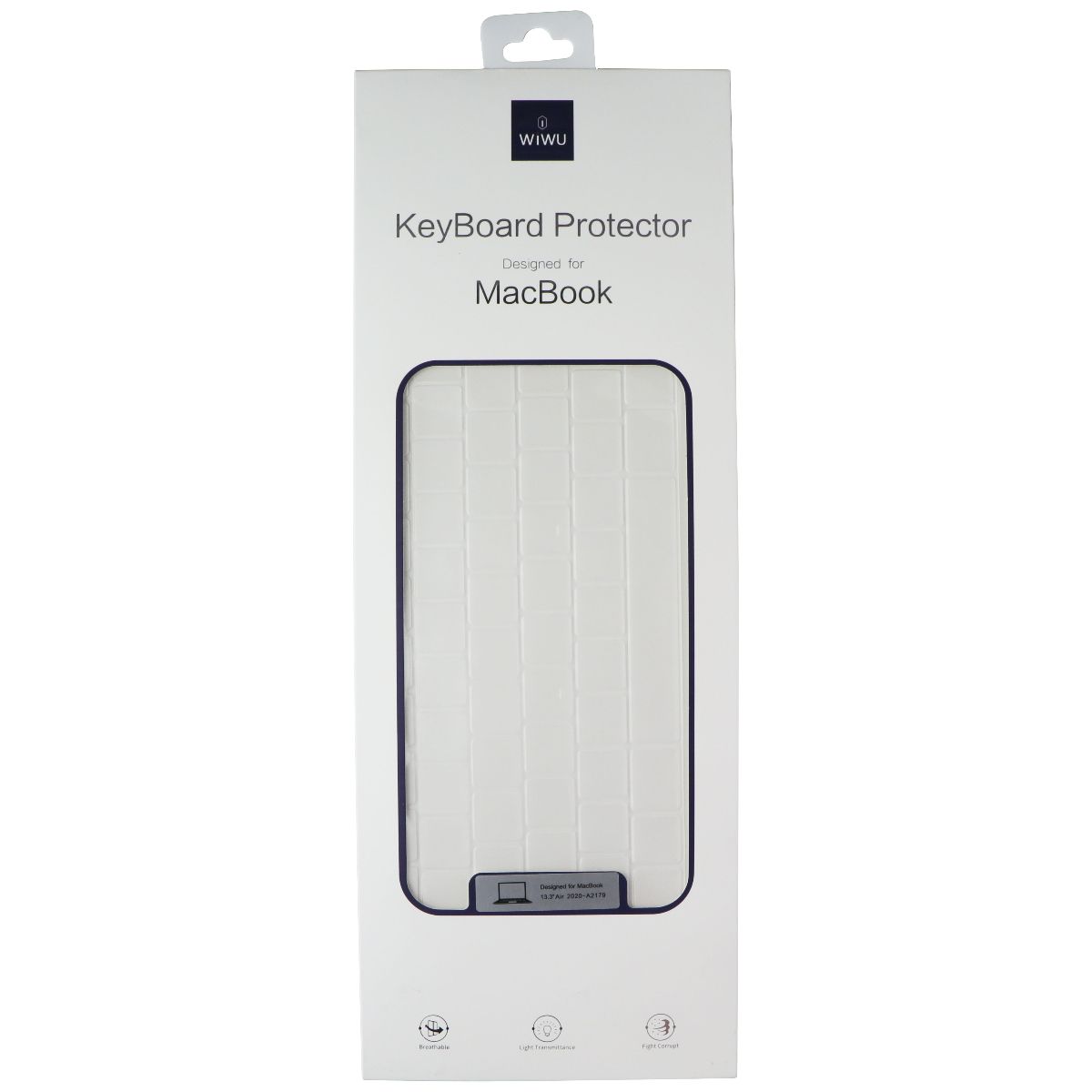 Wiwu Keyboard Protector for MacBook Air 13.3 (2020, A2179) - Frost/Clear Keyboards/Mice - Other Devices WiWU - Simple Cell Bulk Wholesale Pricing - USA Seller