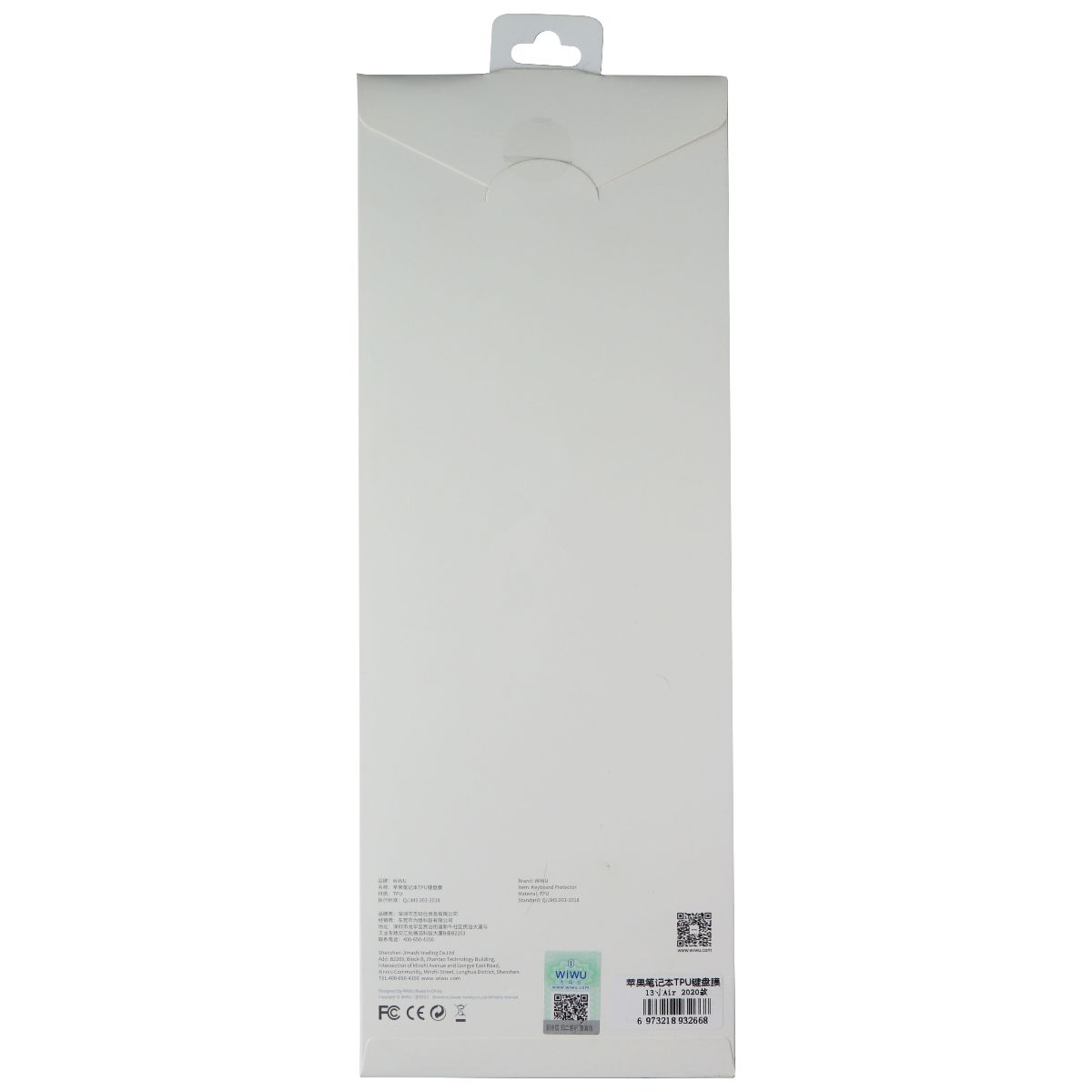 Wiwu Keyboard Protector for MacBook Air 13.3 (2020, A2179) - Frost/Clear Keyboards/Mice - Other Devices WiWU - Simple Cell Bulk Wholesale Pricing - USA Seller