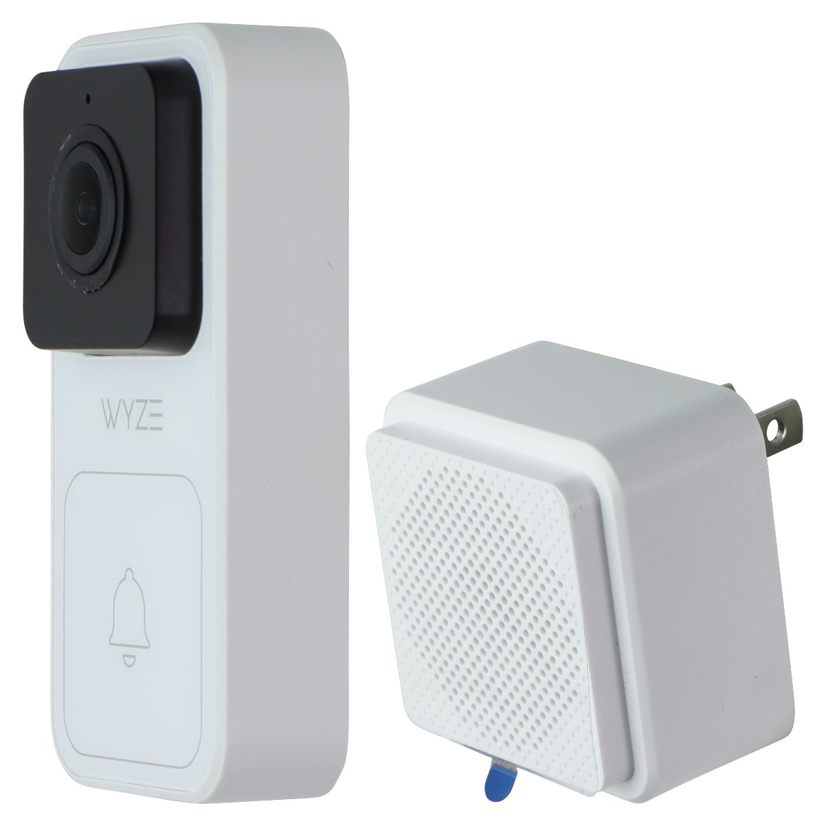 Wyze Wired Video Doorbell with Chime (WVDB1WC1) - White Digital Camera - Other WYZE - Simple Cell Bulk Wholesale Pricing - USA Seller