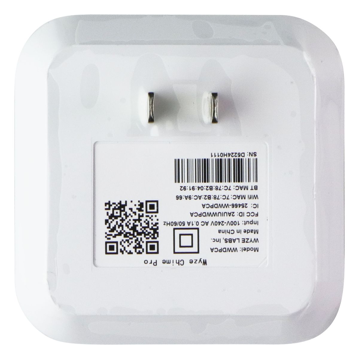 Wyze Wireless Video Doorbell Pro + Wyze Chime Pro (WVDPC) - White Building & Hardware - Doorbells WYZE - Simple Cell Bulk Wholesale Pricing - USA Seller