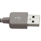 Xentris Wireless 6-foot (Micro-USB) to USB Braided Cable with LED - Beige Cell Phone - Cables & Adapters Xentris Wireless - Simple Cell Bulk Wholesale Pricing - USA Seller