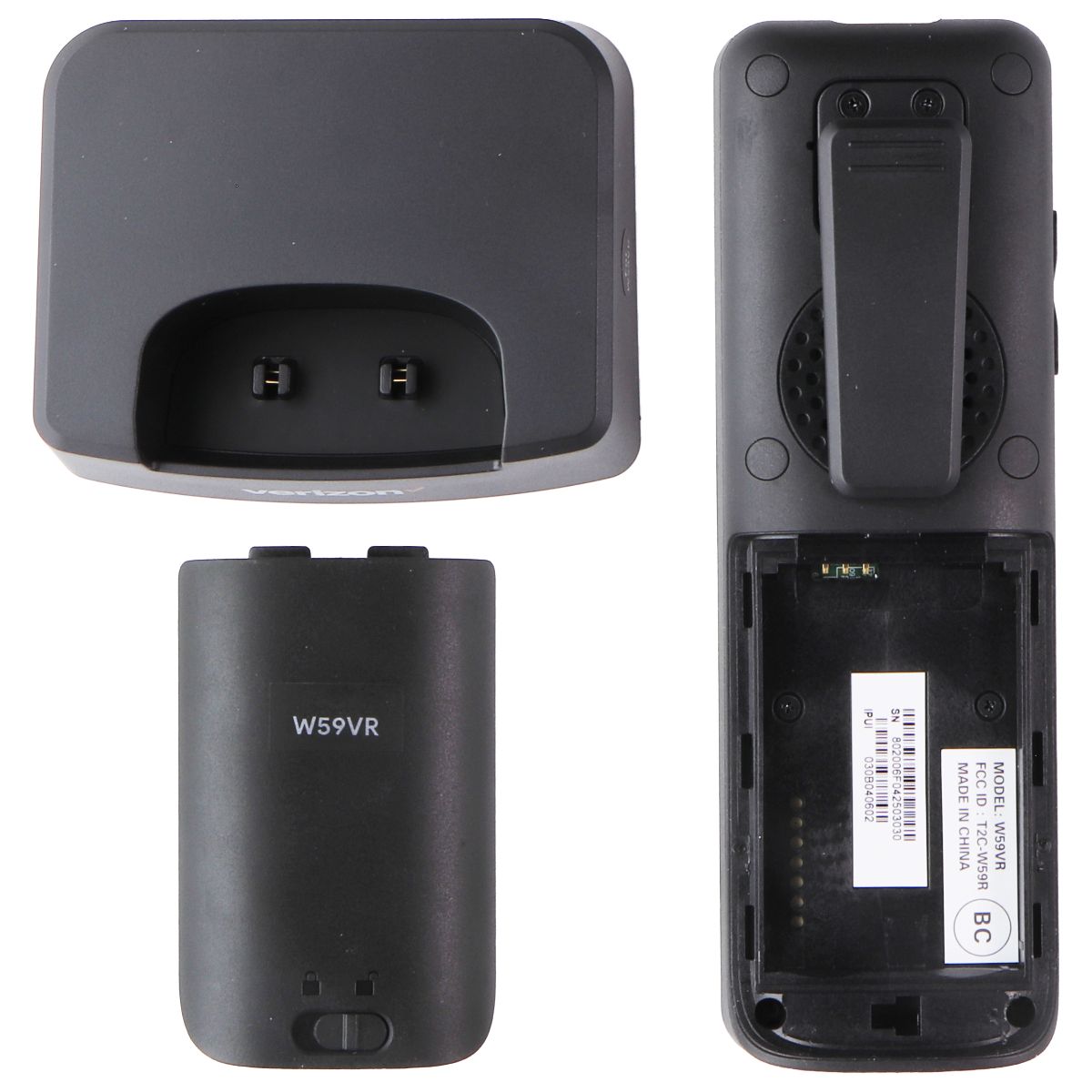 Verizon Yealink W59VR Ruggedized Cordless Handset for Yealink W60 Telecom Systems - Business Phone Sets & Handsets Yealink    - Simple Cell Bulk Wholesale Pricing - USA Seller