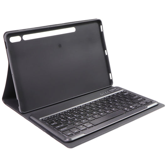 Yehobu Keyboard Case Compatible w/ Galaxy Tab S8+/S7FE 2021/S7+ 2020 - Black