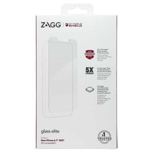 ZAGG InvisibleShield Glass Elite Screen Protector for Apple iPhone 13 Pro Max Cell Phone - Screen Protectors Zagg - Simple Cell Bulk Wholesale Pricing - USA Seller