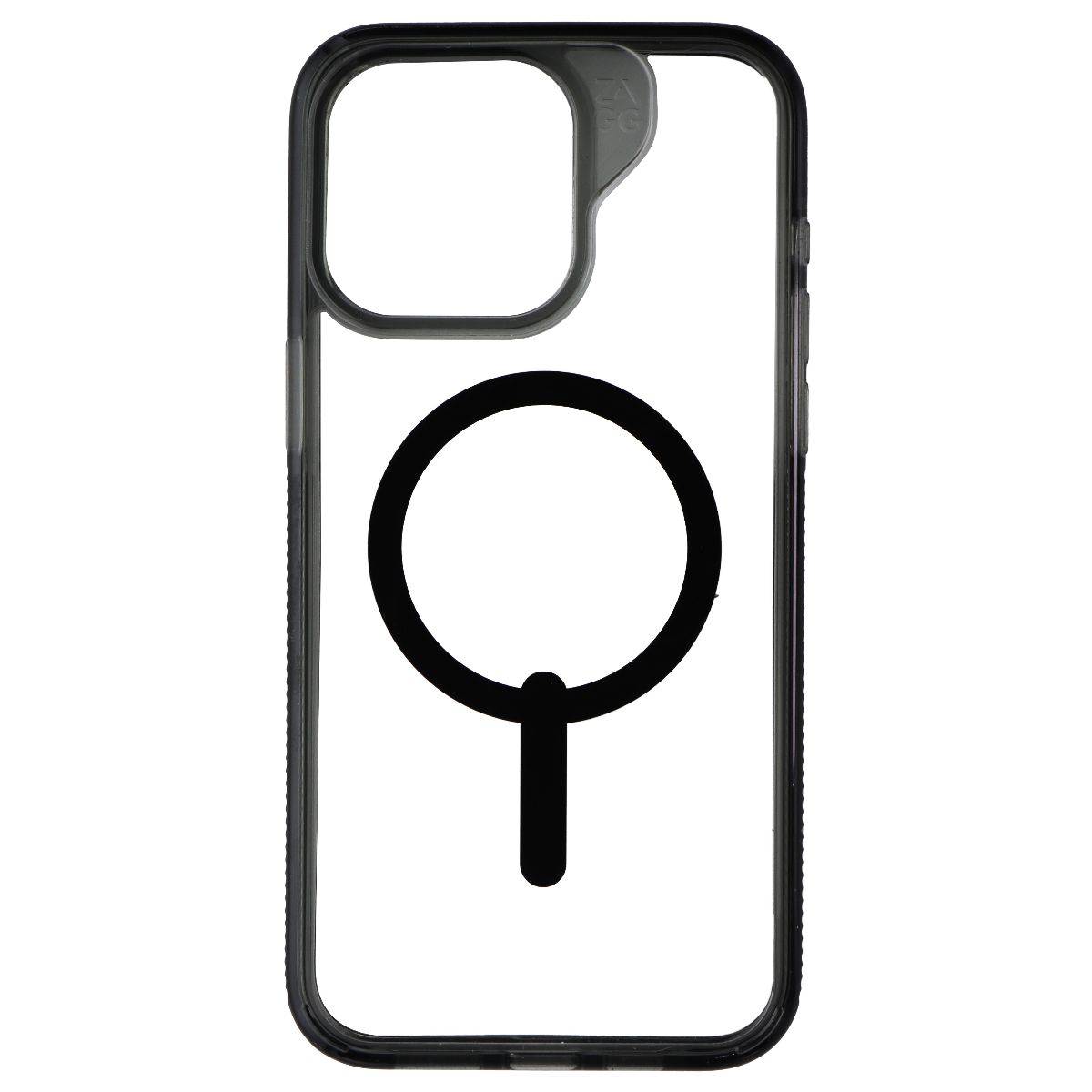 ZAGG Santa Cruz Snap Series Case for Apple iPhone 15 Pro Max - Clear/Black Cell Phone - Cases, Covers & Skins Zagg - Simple Cell Bulk Wholesale Pricing - USA Seller
