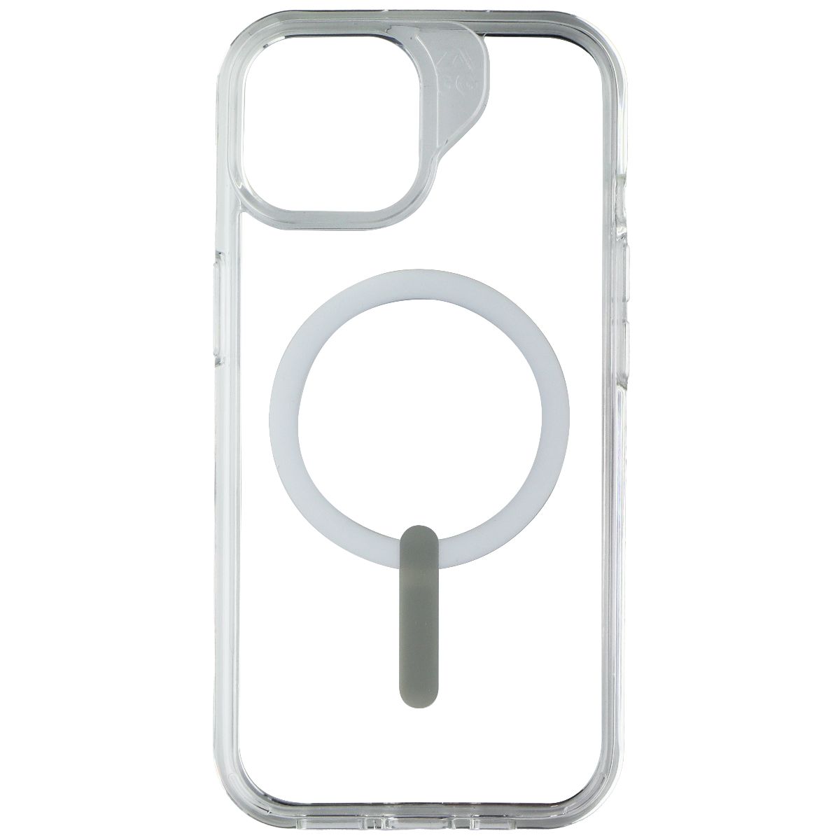 Zagg Crystal Palace Snap Case with MagSafe for Apple iPhone 15 - Clear/White Cell Phone - Cases, Covers & Skins Zagg - Simple Cell Bulk Wholesale Pricing - USA Seller