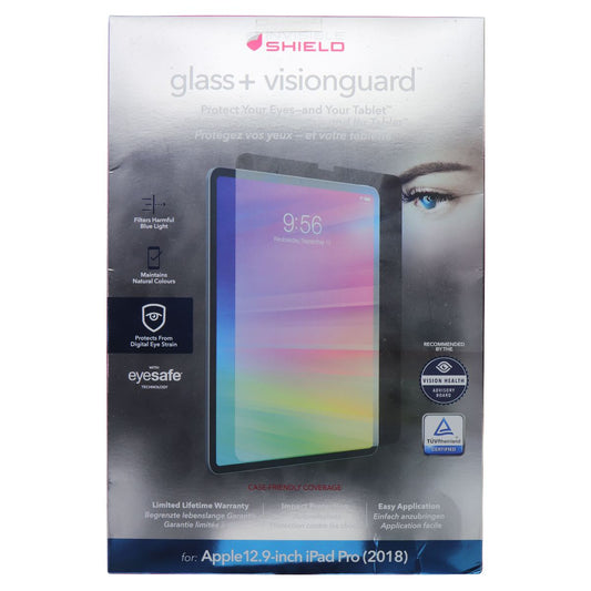 ZAGG Invisible Shield Glass + VisionGuard for Apple 12.9-in iPad Pro (2018) iPad/Tablet Accessories - Screen Protectors Zagg - Simple Cell Bulk Wholesale Pricing - USA Seller