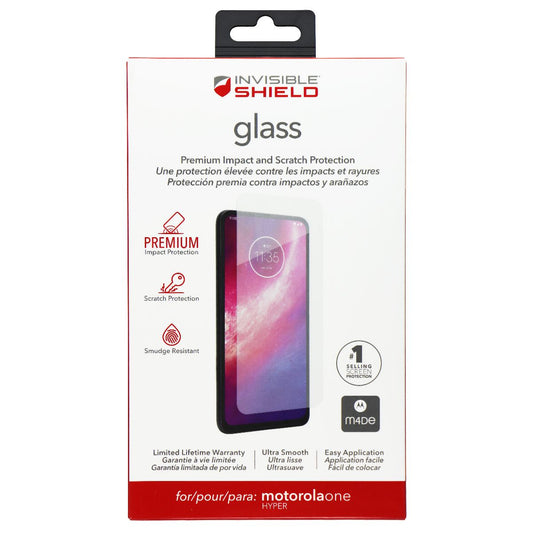 ZAGG Invisible Shield (Glass) Screen Protector for Motorola One Hyper Cell Phone - Screen Protectors Zagg    - Simple Cell Bulk Wholesale Pricing - USA Seller
