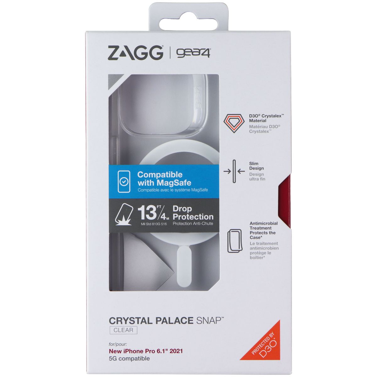 ZAGG Premium Smart Bundle for Apple iPhone 13 Pro (Australian Plug) Cell Phone - Accessory Bundles Zagg - Simple Cell Bulk Wholesale Pricing - USA Seller