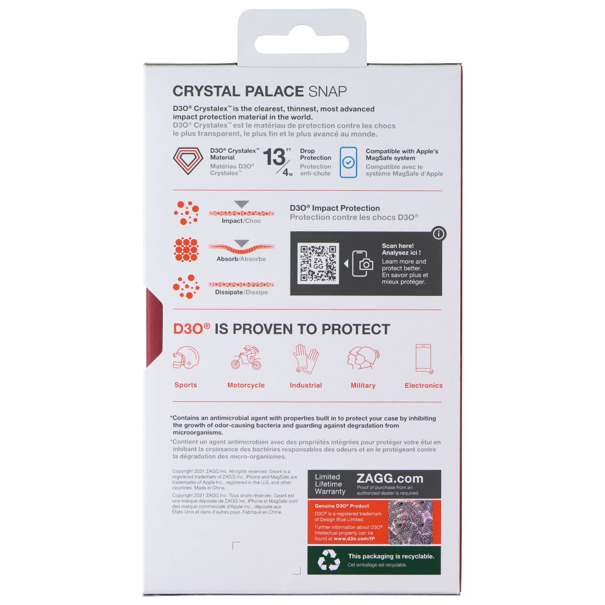 ZAGG Premium Smart Bundle for Apple iPhone 13 Pro (Australian Plug) Cell Phone - Accessory Bundles Zagg - Simple Cell Bulk Wholesale Pricing - USA Seller