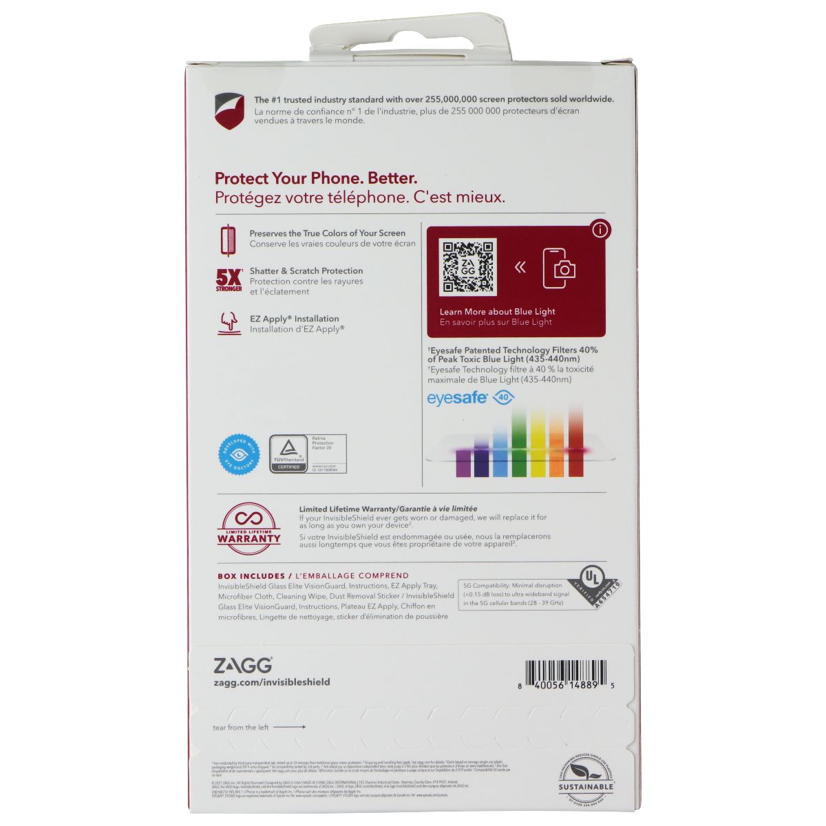 ZAGG Premium Smart Bundle for Apple iPhone 13 Pro (Australian Plug) Cell Phone - Accessory Bundles Zagg - Simple Cell Bulk Wholesale Pricing - USA Seller