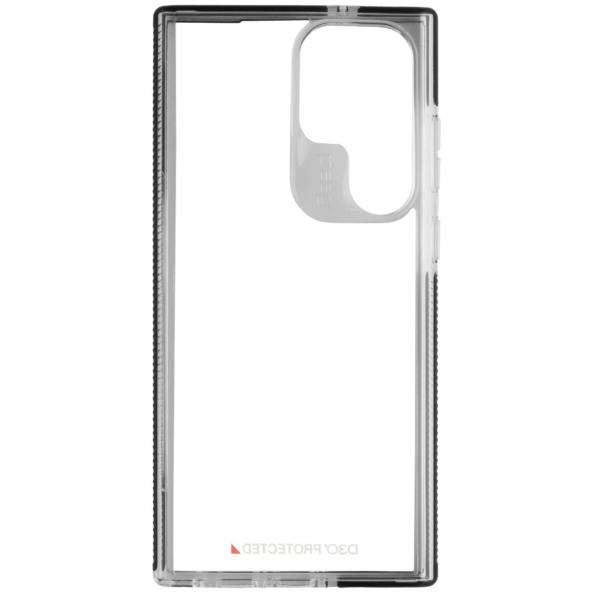 ZAGG Gear4 Santa Cruz Series Case for Samsung Galaxy S23 Ultra - Clear / Black Cell Phone - Cases, Covers & Skins Zagg    - Simple Cell Bulk Wholesale Pricing - USA Seller