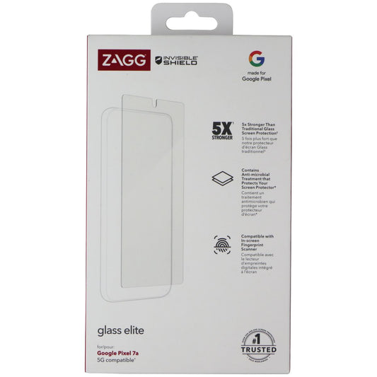 ZAGG InvisibleShield (Glass Elite) Screen Protector for Google Pixel 7a - Clear Cell Phone - Screen Protectors Zagg    - Simple Cell Bulk Wholesale Pricing - USA Seller