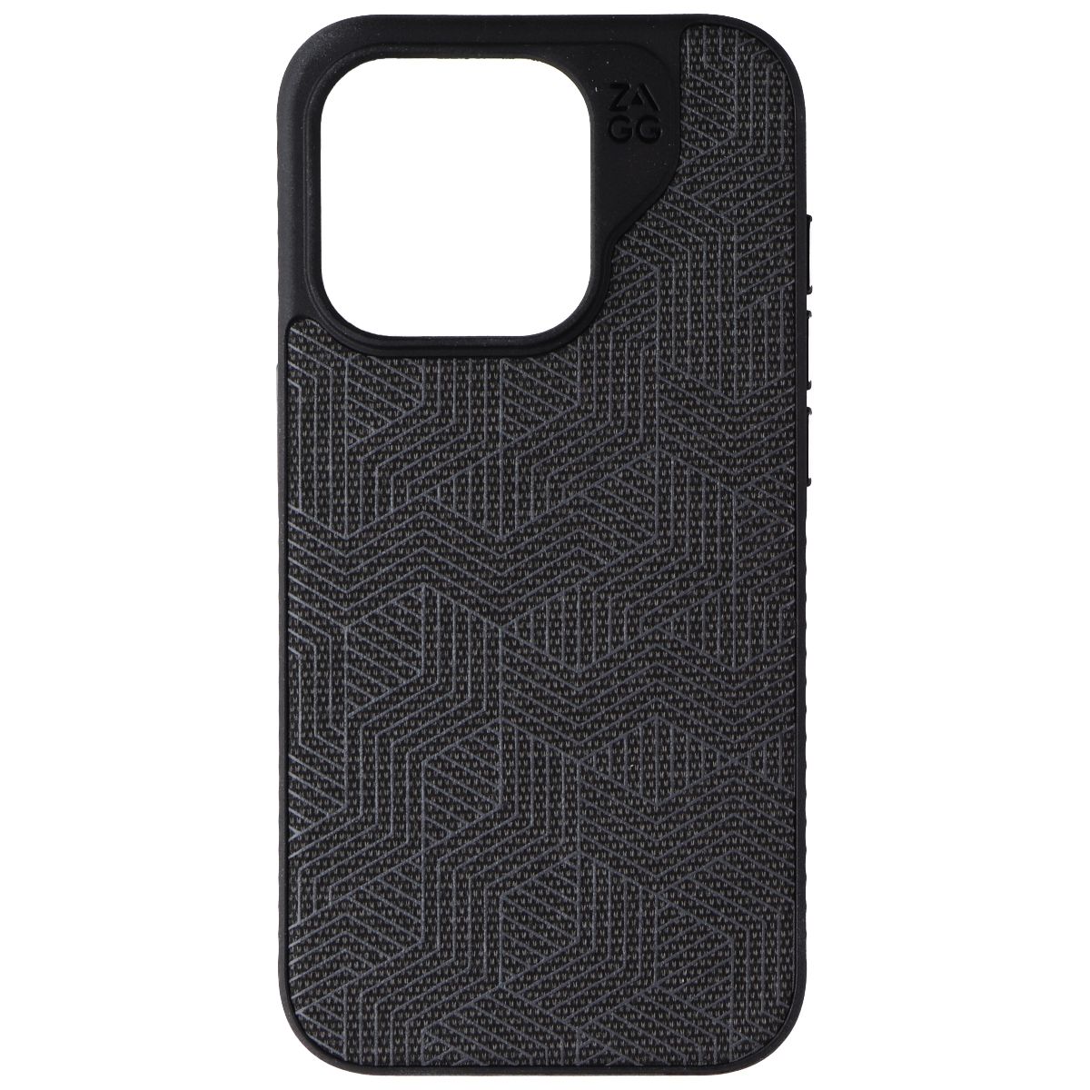 ZAGG London Snap Series Case for Apple iPhone 15 Pro - Black Geo Cell Phone - Cases, Covers & Skins Zagg - Simple Cell Bulk Wholesale Pricing - USA Seller