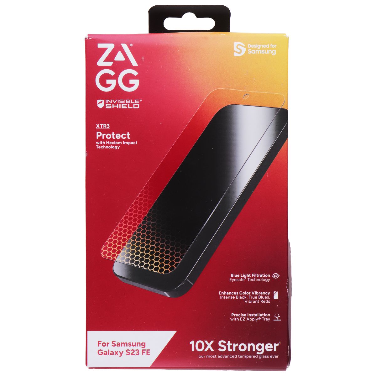 ZAGG InvisibleShield XTR3 Protect Screen Protector for Samsung Galaxy S23 FE Cell Phone - Screen Protectors Zagg - Simple Cell Bulk Wholesale Pricing - USA Seller