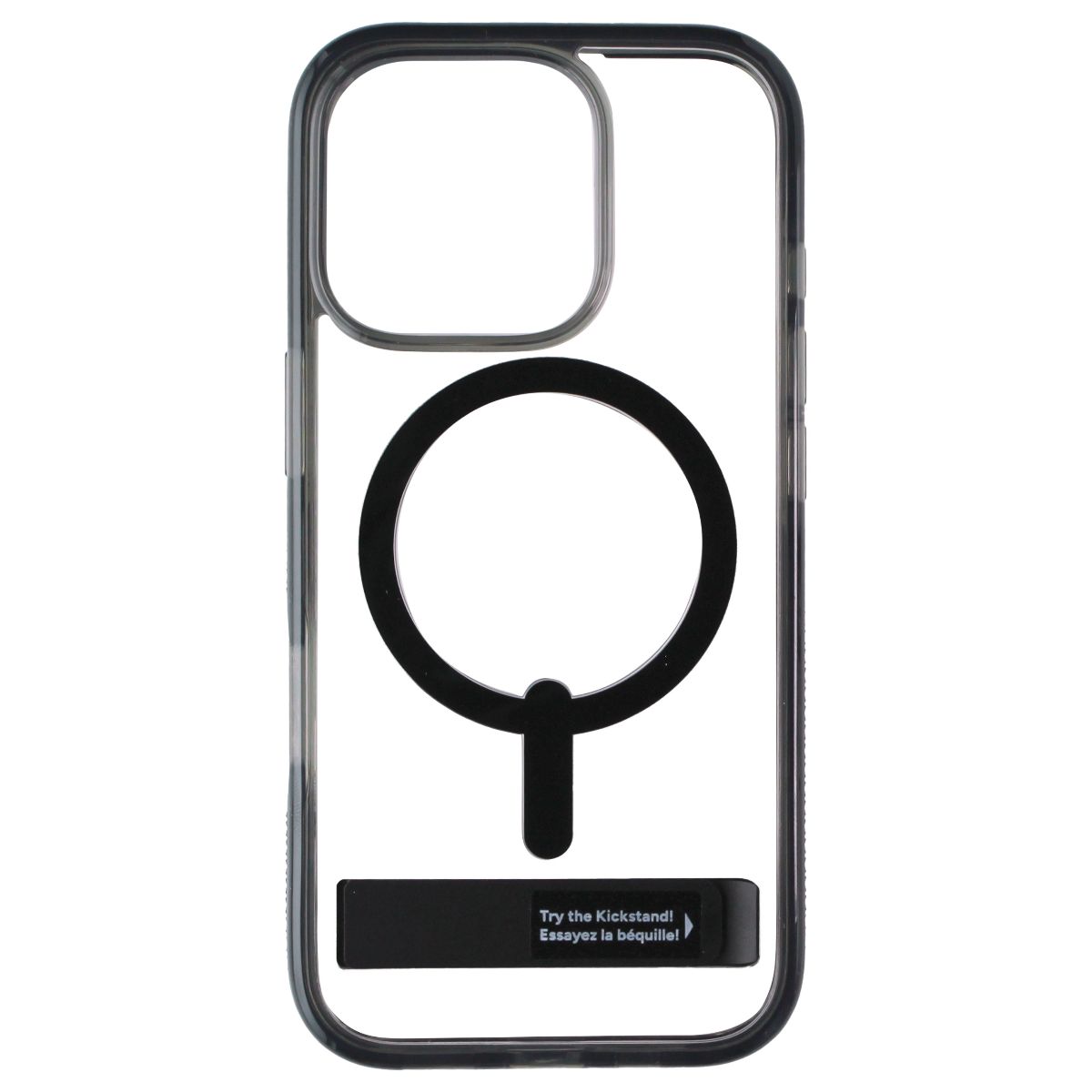 ZAGG Santa Cruz Snap Kickstand Case for MagSafe for Apple iPhone 16 Pro - Black Cell Phone - Cases, Covers & Skins Zagg - Simple Cell Bulk Wholesale Pricing - USA Seller