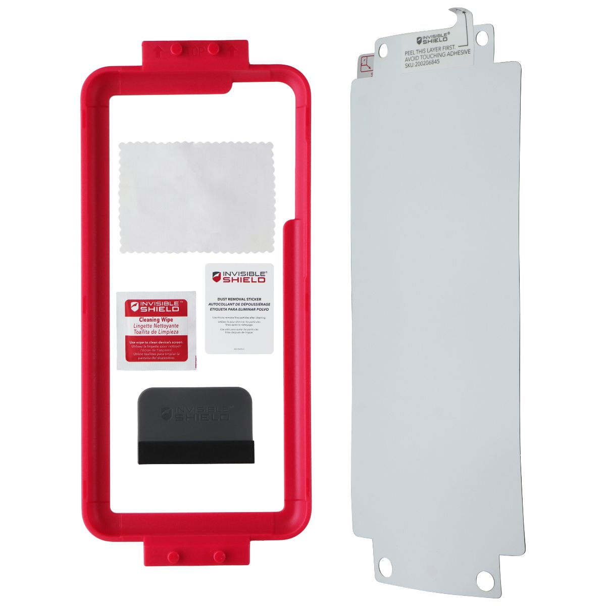 ZAGG InvisibleShield (Ultra VisionGuard+) Screen Protector for LG Wing Cell Phone - Screen Protectors Zagg - Simple Cell Bulk Wholesale Pricing - USA Seller