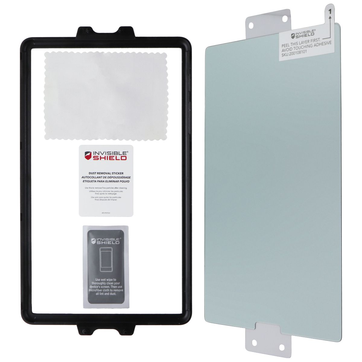 ZAGG (Glass Elite VisionGuard) Screen Protector for Galaxy Tab A7 Lite iPad/Tablet Accessories - Screen Protectors Zagg - Simple Cell Bulk Wholesale Pricing - USA Seller