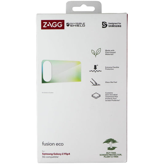 ZAGG InvisibleShield Fusion Eco Screen Protector for Samsung Galaxy Z Flip4 (5G) Cell Phone - Screen Protectors Zagg - Simple Cell Bulk Wholesale Pricing - USA Seller