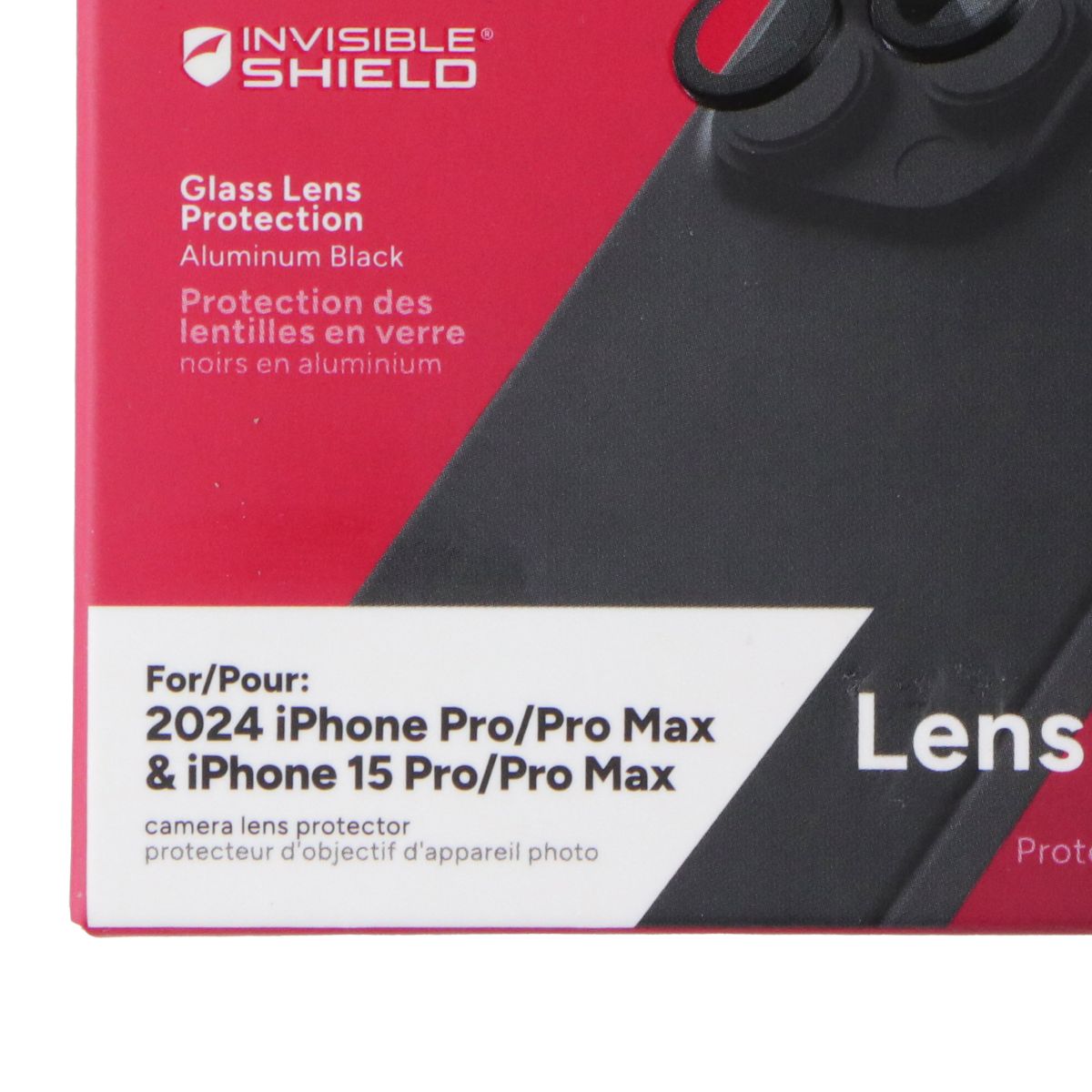 ZAGG Invisible Shield Lens Protectors for Apple iPhone 15 Pro/Max & 16 Pro/Max Cell Phone - Screen Protectors Zagg - Simple Cell Bulk Wholesale Pricing - USA Seller