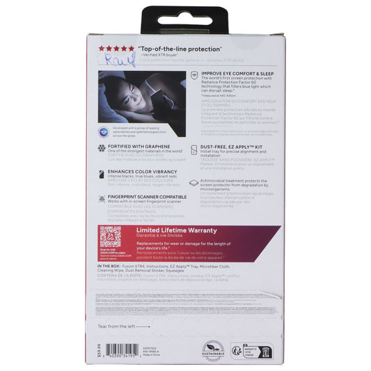 ZAGG Fusion XTR4 Series Screen Protector for Samsung Galaxy S25 Cell Phone - Screen Protectors Zagg - Simple Cell Bulk Wholesale Pricing - USA Seller