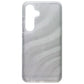 ZAGG Milan Series Case for Samsung Galaxy S25 - Glitter Swirl Silver
