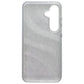 ZAGG Milan Series Case for Samsung Galaxy S25 - Glitter Swirl Silver